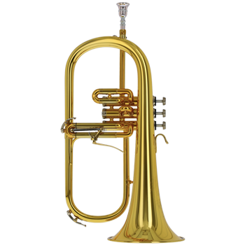 Bb-Flugelhorn 3146/2 - Gold lacquer